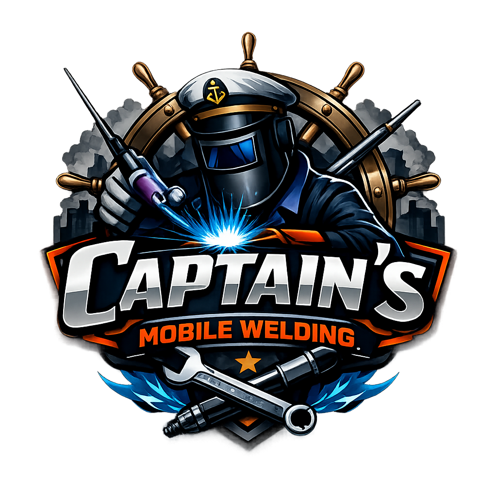 Captain's Mobile Welding Logo